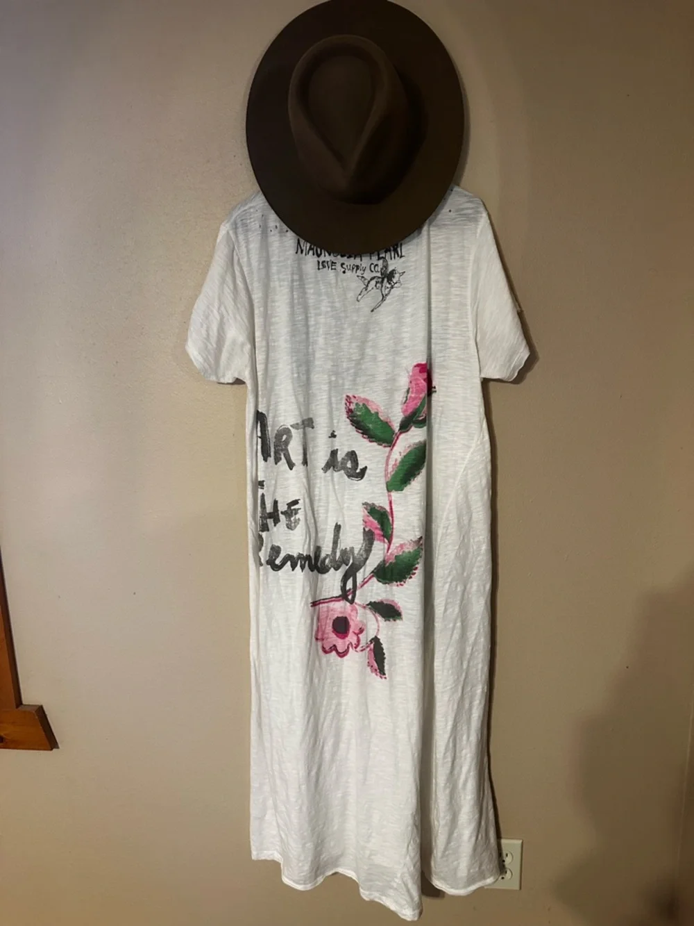 Magnolia Pearl art is the remedy Frida t shirt dress - Picture 2 of 2